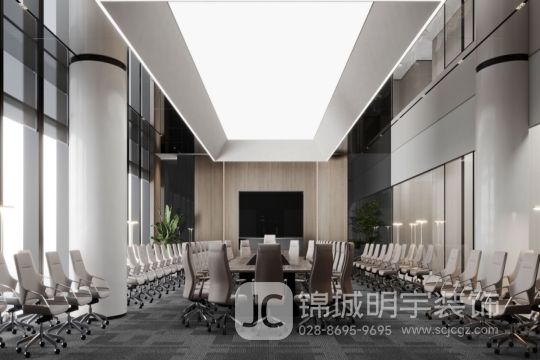 現(xiàn)代極簡辦公室裝修設(shè)計案例